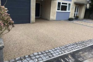 resin driveways work carried out by complete construction